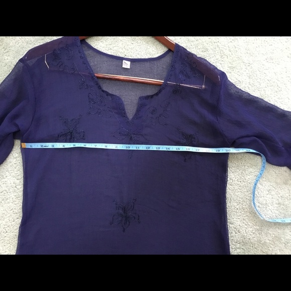 Embroidered tunic top🏖 - Picture 7 of 11